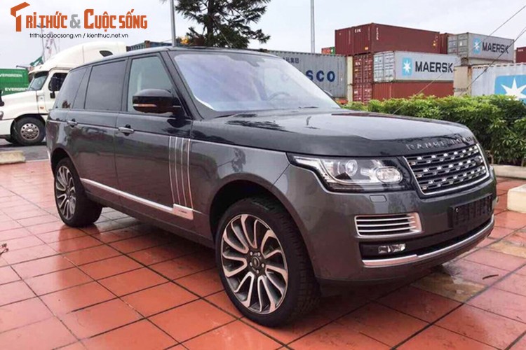 Range Rover SVAutobiography Hybrid tien ty dau tien ve VN